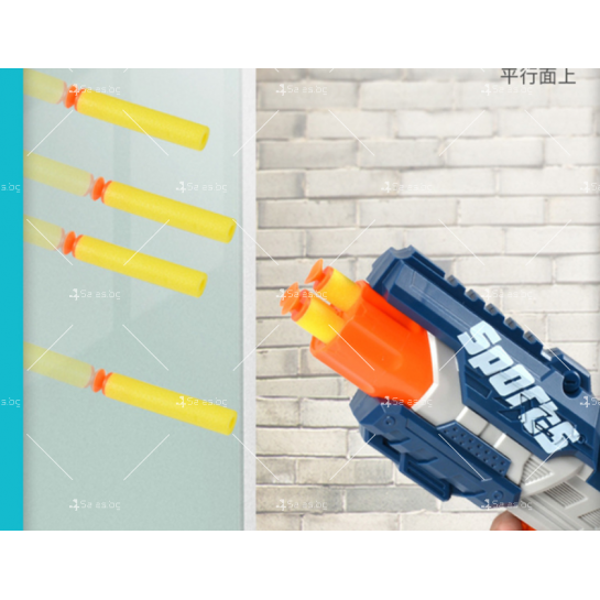 Детска играчка пистолет с леки и меки патрони   WJ17
