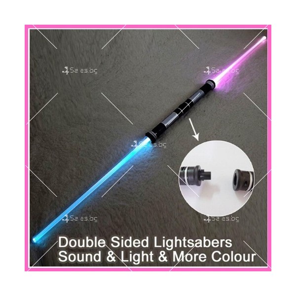 Детска играчка цветен светлинен лазерен меч Star Wars със звук WJ29 6