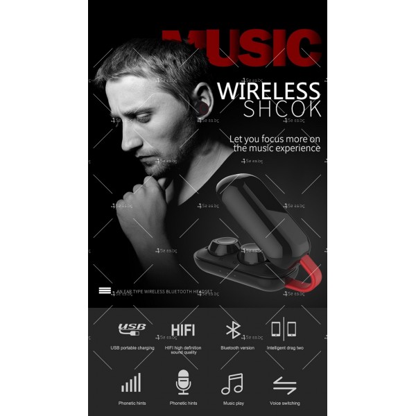 Безжични Bluetooth слушалки за геймъри и любители на музиката EP32 7