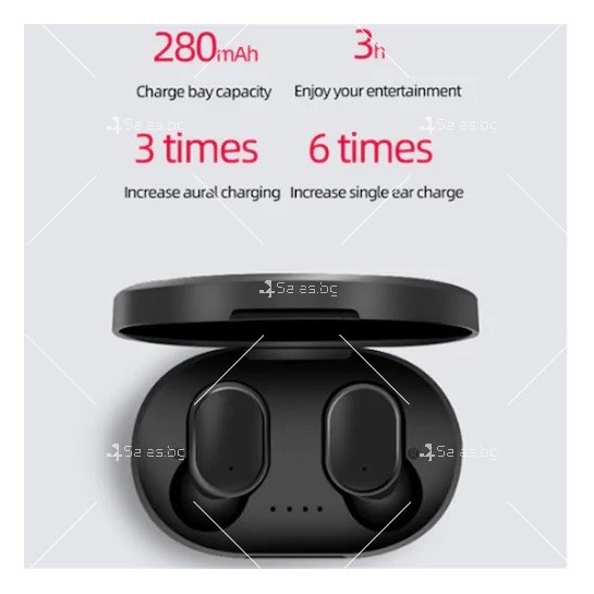 Безжични слушалки от ново поколение с Bluetooth5.0 удобни и с перфектен звук EP37