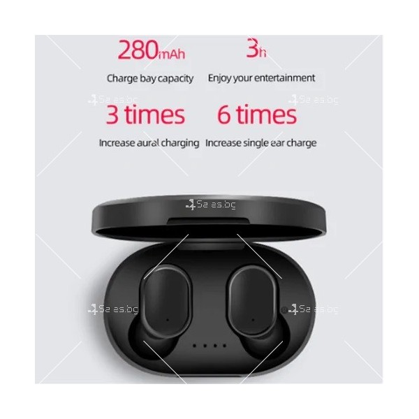 Безжични слушалки от ново поколение с Bluetooth5.0 удобни и с перфектен звук EP37 5