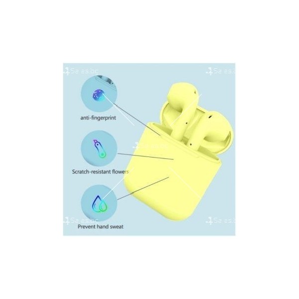 Безжични слушалки Inpods i12 TWS с цветен дизайн и управление чрез докосване EP39 14