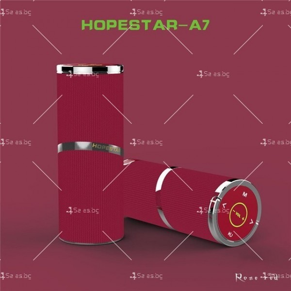 Преносима Wireless музикална колонка с тъч бутони HOPESTAR A7 4