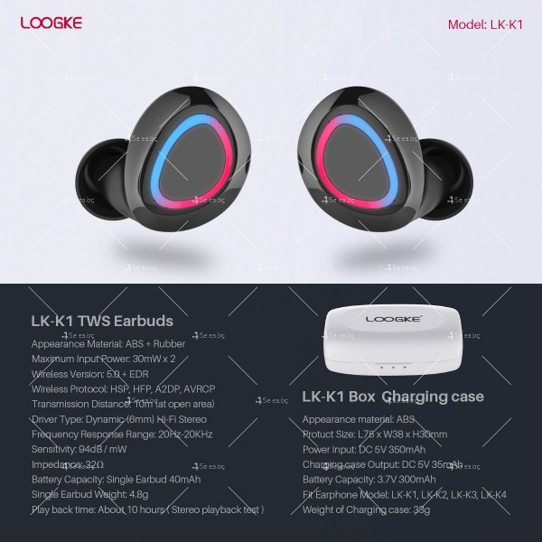 Безжични Bluetooth слушалки за любители на музиката EP33 6