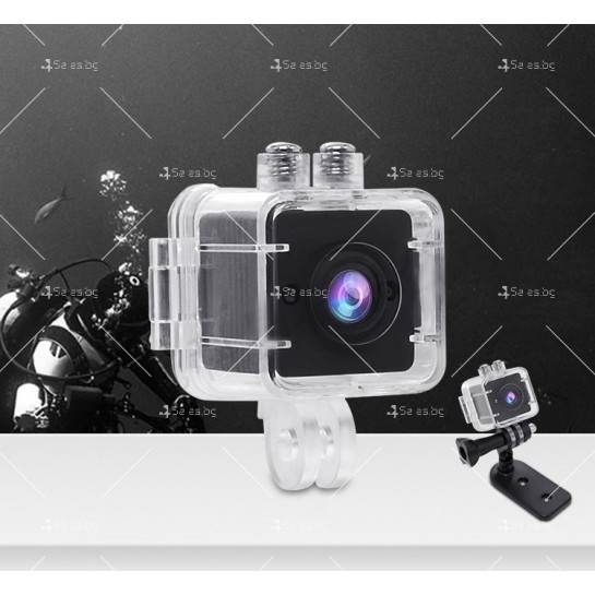 Мини камера DVSQ12 водоустойчива с full HD резолюция и инфрачервено виждане SC15