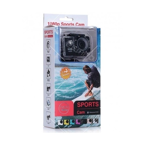 Мини водоустойчива камера за спорт SJ 4000 - SC2 10