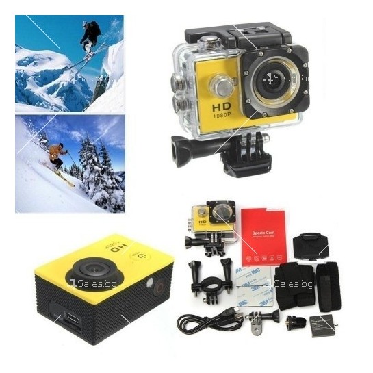 Мини водоустойчива камера за спорт SJ 4000 - SC2