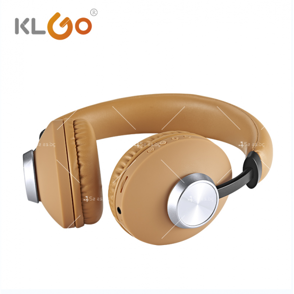 Геймърски стерео безжични слушалки KLGO B7 EP65 6