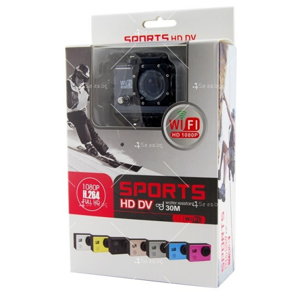 Водоустойчива Wi-Fi спортна камера SJ6000 SC3 11