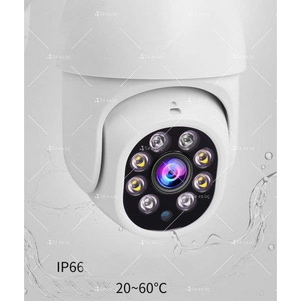 Охранителна камера с изкуствен интелект и цветна картина с висока резолюция IP40 3