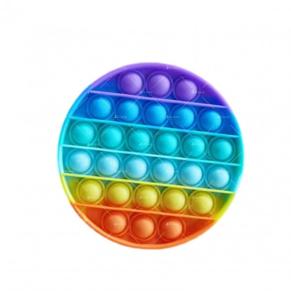 Цветна силиконова антистрес играчка за деца и възрастни WJ40 2
