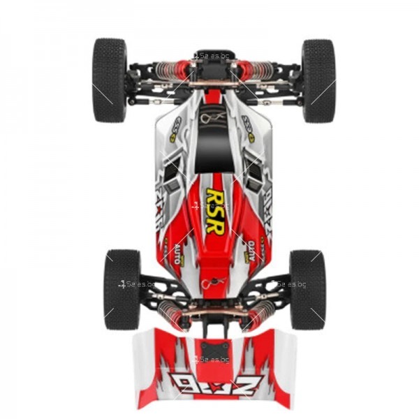 Ултра бърза спортна състезателна кола детска играчка с безжично дистанционно 4