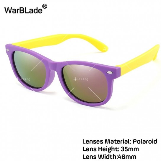 Цветни детски слънчеви очила подходящи за момичета и момчета