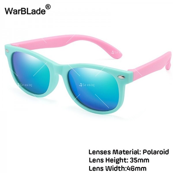 Цветни детски слънчеви очила подходящи за момичета и момчета 24