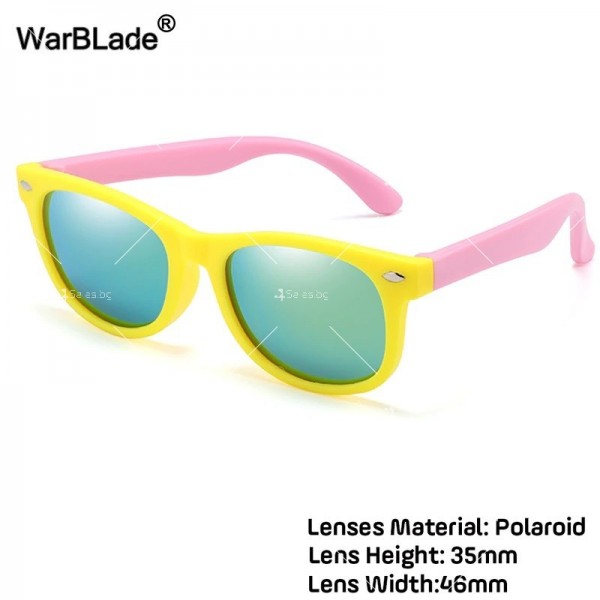 Цветни детски слънчеви очила подходящи за момичета и момчета 26
