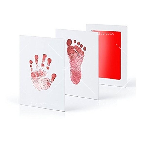 Комплект за правене на отпечатъци на бебешки крачета или ръчички TV1002 8