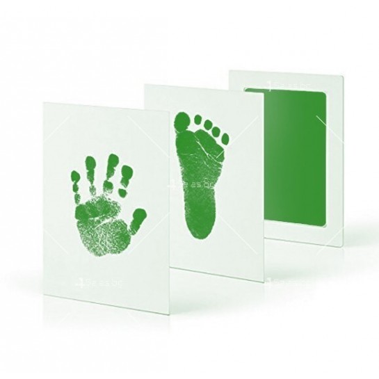 Комплект за правене на отпечатъци на бебешки крачета или ръчички TV1002