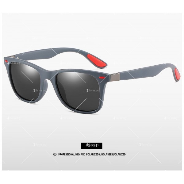 Унисекс слънчеви очила с класически дизайн 6