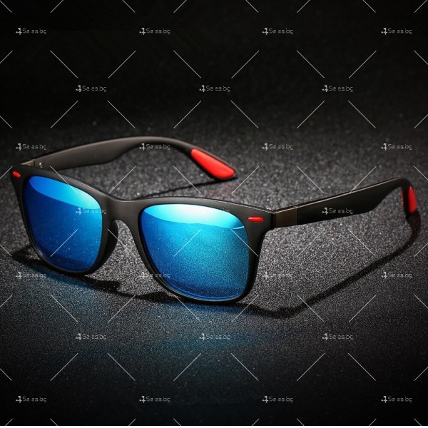 Унисекс слънчеви очила с класически дизайн 9