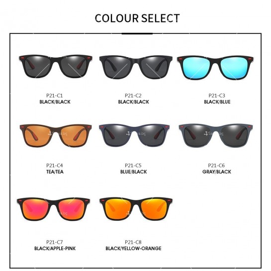 Унисекс слънчеви очила с класически дизайн