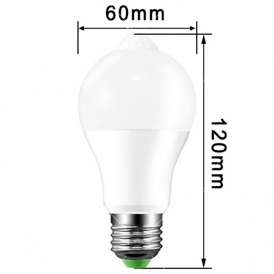LED крушка със сензорно включване iP44, 85-265 (V), 10W R LED16
