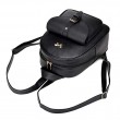 Дамска раница от висококачествена кожа в к-т с една мини чанти и портмоне BAG90 3