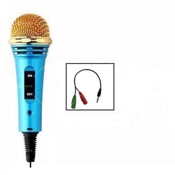 Регулируем караоке микрофон за мобилни устройства MF2 11