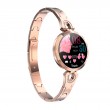 Луксозен интелигентен дамски часовник в сребрист и златист цвят SMW57 5