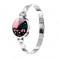 Луксозен интелигентен дамски часовник в сребрист и златист цвят SMW57 2