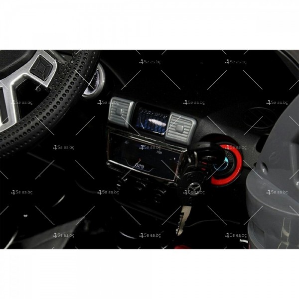 Акумулаторен джип Mercedes, 12V с възможност за каране по неравни повърхности 6