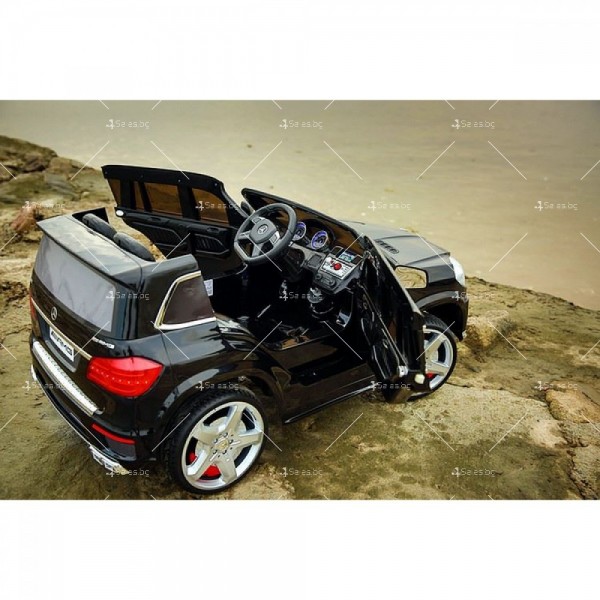 Акумулаторен джип Mercedes, 12V с възможност за каране по неравни повърхности 13