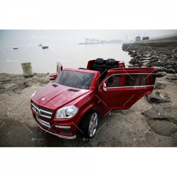 Акумулаторен джип Mercedes, 12V с възможност за каране по неравни повърхности 14