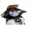 Акумулаторен мотор с помощни колела, кожена седалка и меки гуми 9