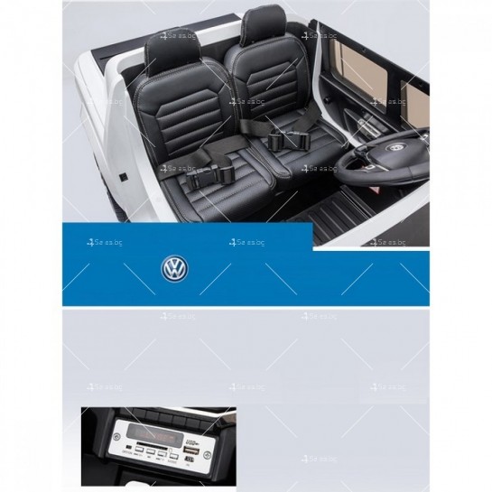 Двуместен акумулаторен джип пикап Volkswagen AMAROK с MP4 тъч скрийн