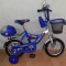 Детски велосипед с кош и помощни колела Spiderman  с 16'' цолови гуми 4