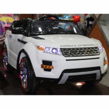 Акумулаторен джип с Bluetooth дистанционно и меки гуми Range Rover