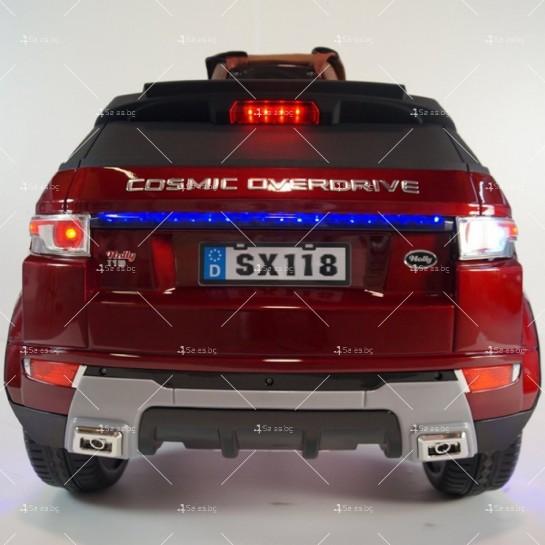 Акумулаторен джип с Bluetooth дистанционно и меки гуми Range Rover
