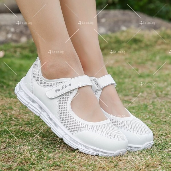 Спортни, летни дамски обувки от дишаща материя в 6 цвята SHOE2 3