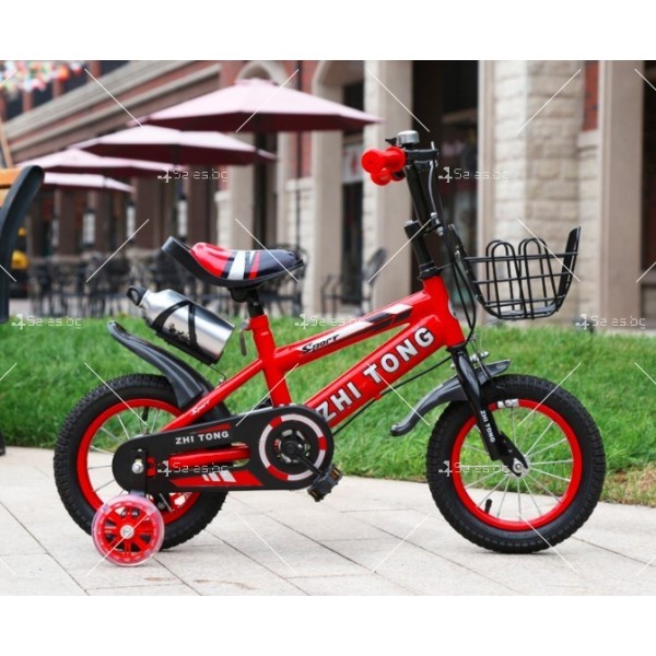 Детски велосипед с кош, помощни колела и два вида спирачки C BIKE1 16