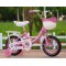 Детски розов велосипед за момичета Princess с помощни колела C BIKE3 1 — 4sales