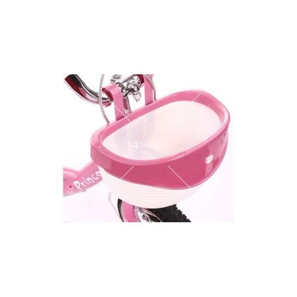 Детски розов велосипед за момичета Princess с помощни колела C BIKE3