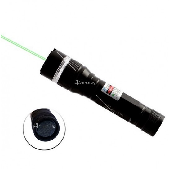 Акумулаторен лазер със зелен лъч и точка за големи разстояния FL51
