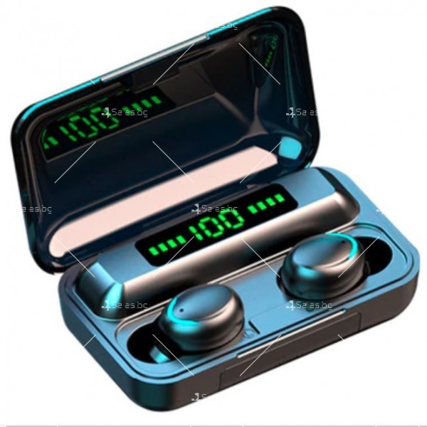 Безжични TWS bluetooth 5.0 водоустойчиви слушалки с микрофон 2200mAh EP27D 1