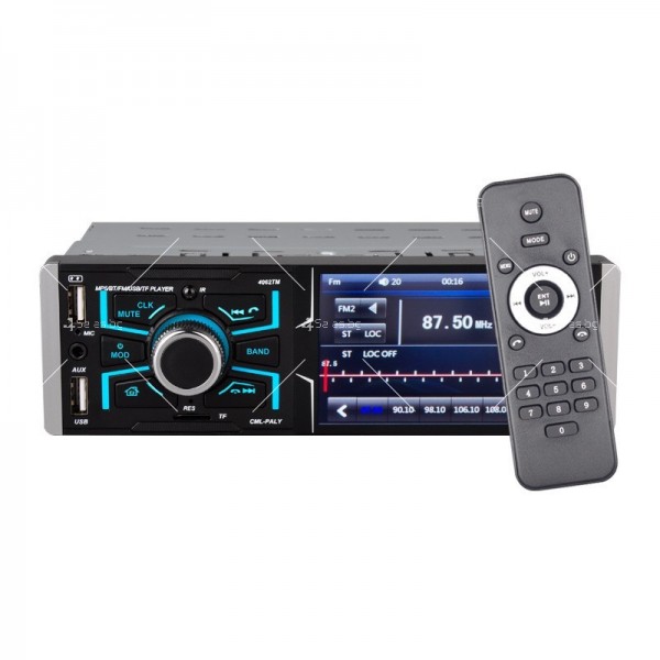 Проекционен екран MP5 и MP4 плейър за кола с двойно бързо USB зареждане 2