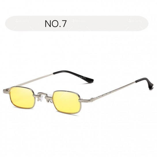 Слънчеви дамски очила в класически стил с издължени стъкла YJ37