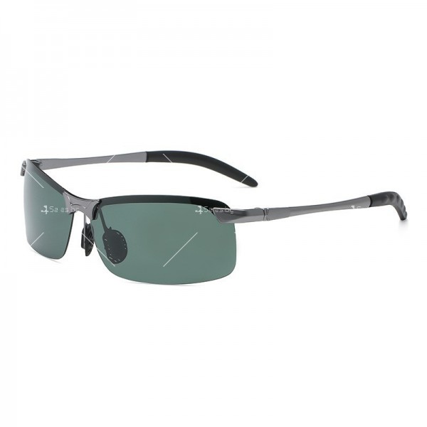 Поляризирани спортно – елегантни слънчеви очила за дневно и нощно шофиране YJ40 10