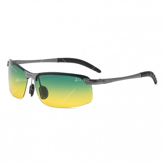 Поляризирани спортно – елегантни слънчеви очила за дневно и нощно шофиране YJ40