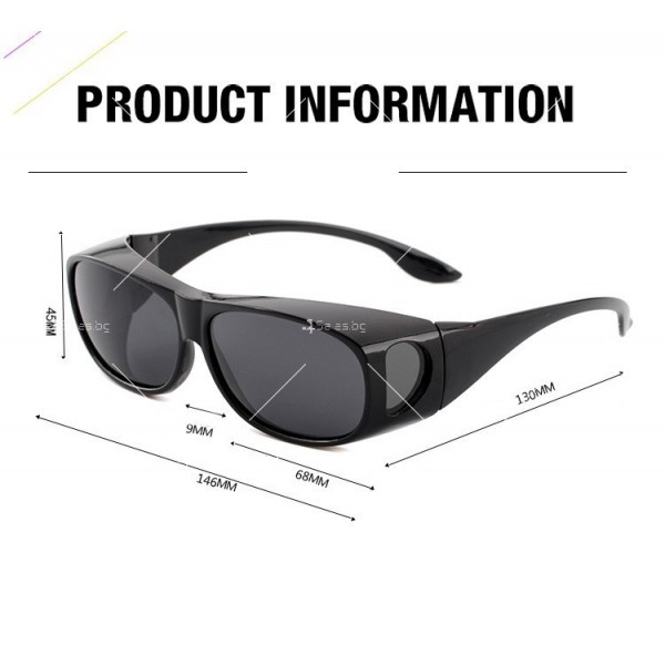 Поляризирани слънчеви очила за мъже и жени подходящи за шофиране и риболов YJ41 12