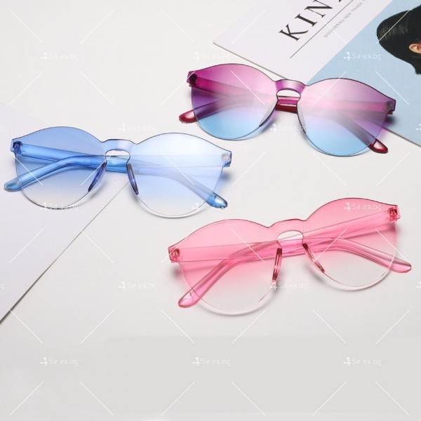 Водоустойчиви дамски очила подходящи за плаж във формата на  „котешко око“ YJ49 23