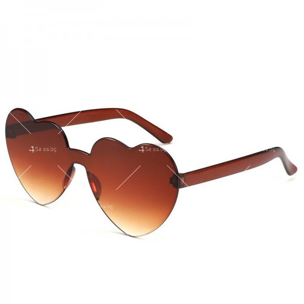 Водоустойчиви дамски очила подходящи за плаж и стъкла във формата на сърца YJ50 13